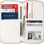 Travel Document Organizer – RFID Passport Wallet Case Family Holder Id Wristlet