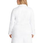 healing hands White Lab Coat 6 Pocket Full Length Womens 5161 Faye Lab Coat The White Coat Minimalist Collection White XL