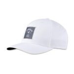 Callaway Rutherford Flexfit Snapback Hat, One Size, White