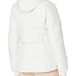 Amazon Essentials Women’s Heavyweight Long-Sleeve Hooded Puffer Coat (Available in Plus Size), Ivory, Small