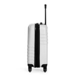 Ben Sherman Hereford Spinner Travel Upright Luggage, White, 20-Inch Carry On