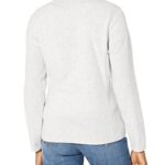 Amazon Essentials Women’s Classic-Fit Full-Zip Polar Soft Fleece Jacket (Available in Plus Size), Light Grey Heather, Medium