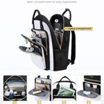 LOVEVOOK Laptop Backpack for Women, Fashion Travel Work Commuter Backpack Purse with USB Port, Lightweight Casual Daypacks, Nurse Teacher Computer Bag, College Bookbag, Fit 15.6″ Laptop