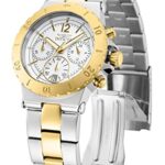 Invicta Women’s 14855 Specialty Chronograph White Dial Two-Tone Watch