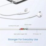2 Packs-Apple Earbuds with 3.5mm Plug Wired Headphones/Earphones?with Apple MFi Certified? Built-in Microphone & Volume Control Compatible with iPhone,iPad,Computer,Android Most 3.5mm Audio Devices