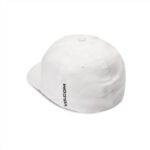 Volcom Men’s Full Stone Flexfit Stretch Hat, White-New, Large