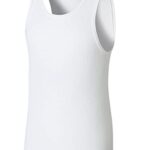 Hanes Boys’ Tank Undershirt, EcoSmart Cotton Shirt, Multiple Packs Available, Assorted, Medium