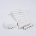 Intgoodluckycc White Slouch Socks, Scrunch Socks for Women (1 Pair – White)