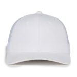 Outdoor Cap Men’s Standard mesh Back Ballcap, White/White