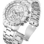 Invicta Men’s Specialty Quartz Watch with Stainless Steel Band, Silver (Model: 6620)