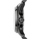 Michael Kors Women’s Bradshaw Stainless Steel Quartz Watch with Stainless-Steel Strap, Black, 20 (Model: MK5550)