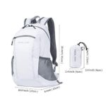 Sharkborough NODLAND Lightweight Backpack, 20L Small Foldable Hiking Daypack, Ultrathin and Ultralight
