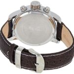 Invicta Men’s 2771 “Force Collection” Stainless Steel Left-Handed Watch with Brown Leather Band
