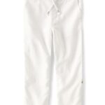 Gymboree,and Toddler Drawstring Linen Pants,Simply White,10