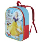 Disney Snow White Backpack for Kids 15” | Cute Snow White Bookbag for Girls | Padded Straps & Large Zip Compartment | Snow White Back to School Supplies