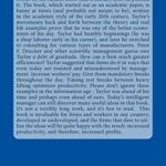 The Principles of Scientific Management