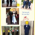 Addneo White Suit for Boys Toddler Communion Suits Kids Formal Dress Tuxedo Children’s Slim Fit Suits Size 8