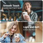 AOTESIER Shockproof Designed for iPhone 13 Pro Case, Liquid Silicone Phone Case with [Soft Anti-Scratch Microfiber Lining] Drop Protection 6.1 inch Slim Thin Cover?White?