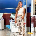 Women’s Handbag Flap-over Belt Shoulder Bag Top Handle Tote Satchel Purse Work Bag w/Matching Wristlet (White)