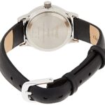 Timex Women’s T29291 Porter Street Black Leather Strap Watch