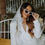 GIFIORE Retro Vintage Cat Eye Sunglasses for Women Trendy Small Cateye Sun Glasses (White Frame/Grey Lens)