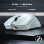 Razer Viper V2 Pro HyperSpeed Wireless Gaming Mouse: 59g Ultra-Lightweight – Optical Switches Gen-3-30K Optical Sensor – On-Mouse DPI Controls – 90hr Battery – USB Type C Cable Included – White