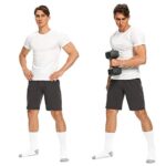 EnerWear 10P Pack Men’s Cotton Moisture Wicking Heavy Cushion Crew Socks (10-13/shoe size 6-12 (10 Pair), White)