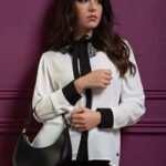 Barabum Retro Classic Clutch Shoulder Tote HandBag with Zipper Closure for Women (6-a)