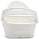 Crocs Unisex-Adult Classic Clogs (Best Sellers), White, 11 Men/13 Women