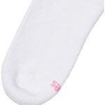 Hanes Ultimate womens 6-pack Ankle athletic socks, White, Shoe Size 5-9 US