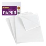White Tissue Paper for Gift Bags 100 Sheets -15″ x 20″ Bulk Tissue Paper for Packaging- 100 Sheets Premium White Tissue Packing Paper,Wrapping Tissue Paper (White, 100ct) (100ct White Tissue)
