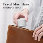 REACHER Travel White Noise Sound Machine, Mini Noise Machine, Portable Sound Machine for Sleep with 20 Soothing Sounds, White Noise for Sleeping, Small Bluetooth Speaker, Baby, Adults, Rechargeable