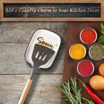 Ceramic Spoon Rest for Stove Top, Large Spoon Holder, Spoon Rest for Kitchen Counter, White Coffee Spoon Rest, Heat-Resistant Cooking Utensil Rest, Modern Farmhouse Kitchen Décor