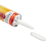 Dicor 501LSW-1 HAPS-Free Self-Leveling Lap Sealant for horizontal surfaces – 10.3 Oz, White, Secure, Ideal for RV Roofing, Maintenance, Repair, Appliance Application