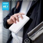 Anker Power Bank(PowerCore 10K),Compact Travel-Ready 10,000mAh Battery Pack with PowerIQ Charging Technology,5V/3A High-Speed Charging for iPhone,iPad,and More (USB-C Input and Output?White?, 1 Pack)