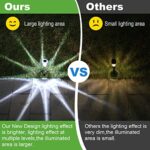 LIANGLOME Solar Outdoor Lights – IP65 Waterproof Solar Pathway Lights Stainless Steel Solar Lights Outdoor for Yard Patio Lawn Walkway and Landscape Cool White (16 Pack)