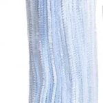White Pipe Cleaners Crafts (100 Pack) Chenille Stems for DIY Art Decorations Creative (6 mm x 12 Inch)