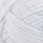 Lion Brand Yarn Hometown Yarn, Bulky Yarn, Yarn for Knitting and Crocheting, 1-Pack, New York White