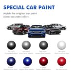 XTryfun Platinum White Pearl (NH-883P) Touch Up Paint Compatible with Honda, DIY Car Paint Scratch Repair, Automotive Paint, Quick & Easy Fix Scratch Repair for Civic/CRV/Odyssey/Accord/Pilot/HRV