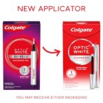 Colgate Optic White Express Teeth Whitening Pen, Enamel-Safe Tooth Whitening Applicator, Helps Whiten Teeth in As Little As 1 Day of Use, 7 Day Whitening Treatment, 0.08 fl oz