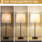 Briignite 3 Way LED Light Bulbs Soft White, 2 Pack, 3000K 50/100/150 Watt Equivalent, A19 Three Way Bulbs, E26 Base 3-Way Light Bulbs for Indoor for Reading