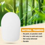 Bamboo Mixer Slider Mat for Tilt Head Kitchen Aid 4.5-5 Qt Stand Mixer, Appliance sliding mat for kitchenaid Artisan 4.5-5 Qt, Kitchen Countertop Storage Mixer Moving Tray Attachments White