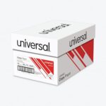 Universal 21200 Copy Paper, 92 Brightness, 20lb, 8-1/2 x 11, White (Case of 5000 Sheets)