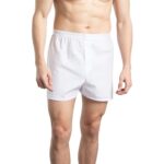 Fruit Of The Loom Mens Tag-free Woven Boxer Shorts, Relaxed Fit, Moisture Wicking, Assorted Color Multipacks Underwear, White, Medium US