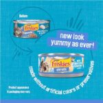 Purina Friskies Shreds With Whitefish and Sardines in Sauce Wet Cat Food – (Pack of 24) 5.5 oz. Cans