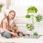 iDavosic.ly 4 Tier Plant Stand Indoor, Tiered Corner Flower Holder Shelf Outdoor, Metal Tall Orchid Display Rack for Patio Porch Garden Balcony Office Living Room, Space Saving, White