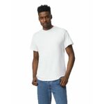 Gildan Unisex Adult Dryblend T-shirt, Style G8000, Multipack, White (2-pack), X-Large US