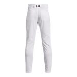 Under Armour Boys Utility Baseball Pant, (100) White / / Black, Medium