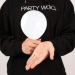 PartyWoo White Balloons, 50 pcs 5 Inch Matte for Garland or Arch – Party, Wedding, Neutral Baby Shower Decorations, White-Y13