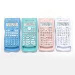 Colorful Scientific Calculator,Scientific Calculator with Cute Design for School and Business (White)